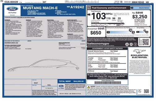 2022 Ford Mustang Mach-E Select