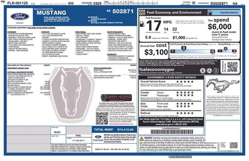2025 Ford Mustang Dark Horse