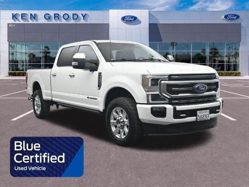 STAR WHITE 2022 Ford F-250 PLATINUM