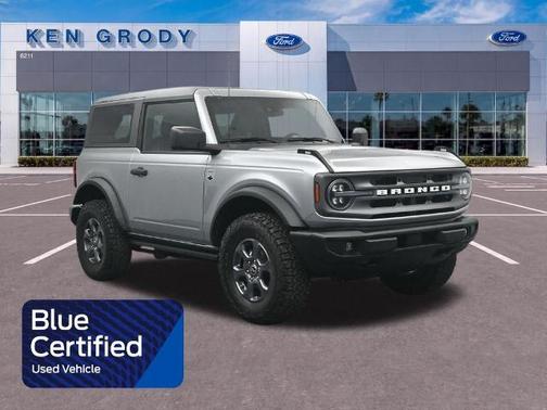 ICONIC SILVER METALLIC 2024 Ford Bronco BIG BEND