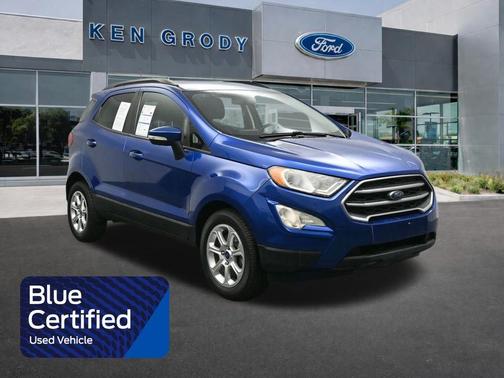 Lightning Blue Metallic 2020 Ford EcoSport SE