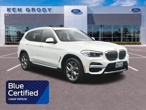 Alpine White 2021 BMW X3 SDRIVE30I