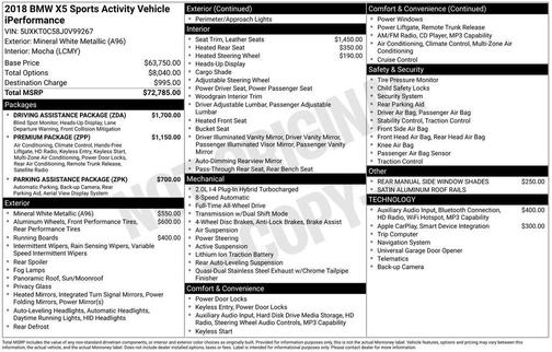 2018 BMW X5 eDrive xDrive40e
