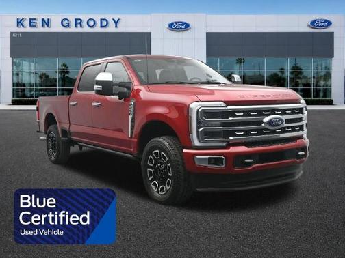 RAPID RED 2024 Ford F-250 PLATINUM