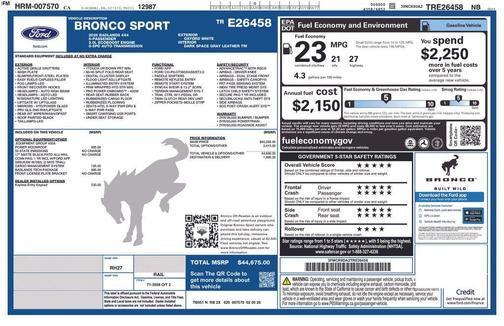 2026 Ford Bronco Sport Badlands