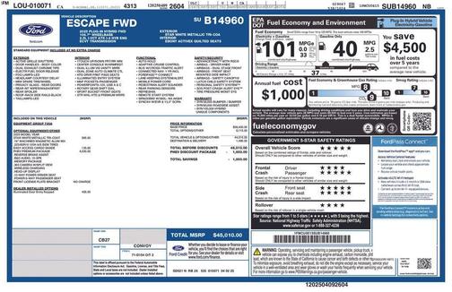 2025 Ford Escape PHEV