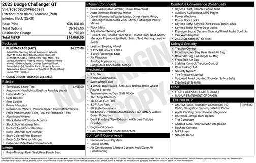 2023 Dodge Challenger GT