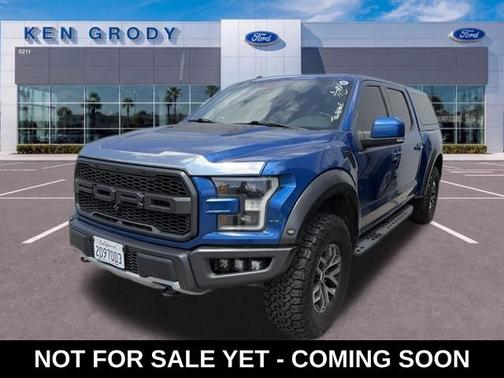 LIGHTNING BLUE 2018 Ford F-150 RAPTOR