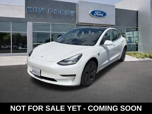 Pearl White Multi 2020 Tesla Model 3 Standard Range Plus