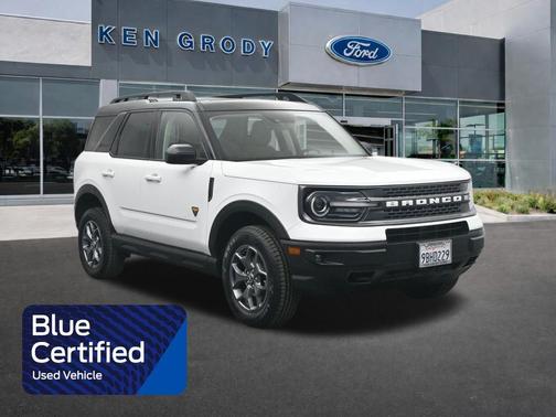 Oxford White 2022 Ford Bronco Sport Badlands