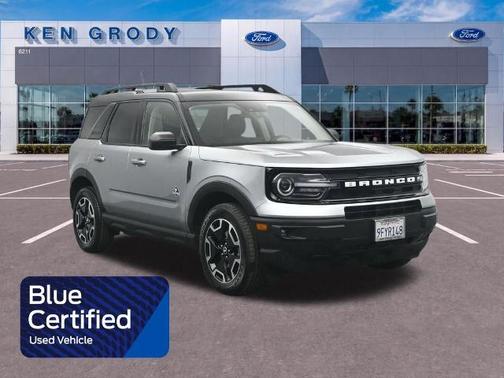 ICONIC SILVER METALLIC 2022 Ford Bronco Sport OUTER BANKS