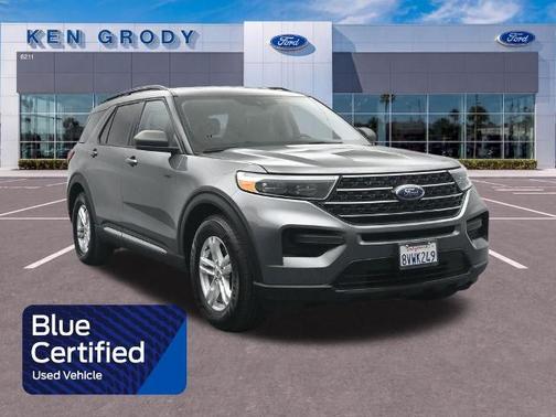 CARBONIZED GRAY METALLIC 2021 Ford Explorer XLT