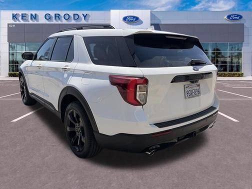 STAR WHITE MET TRI-COAT 2023 Ford Explorer ST-LINE