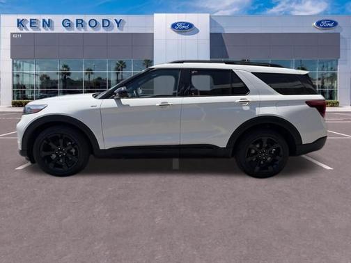 STAR WHITE MET TRI-COAT 2023 Ford Explorer ST-LINE