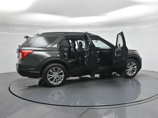 Forged Green Metallic 2023 Ford Explorer XLT