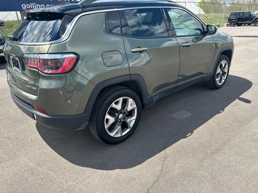 Olive Green Pearlcoat 2018 Jeep Compass Limited