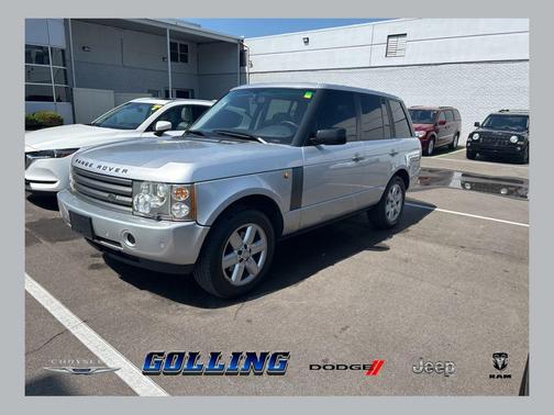 Silver 2004 Land Rover Range Rover HSE
