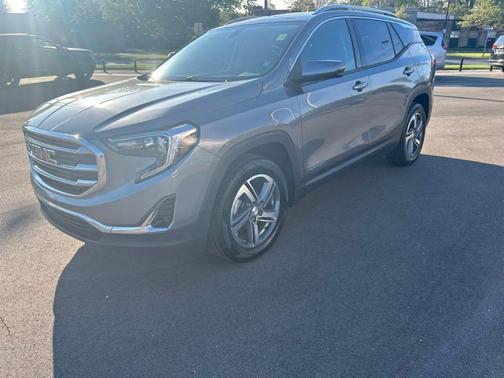 Satin Steel Metallic 2019 GMC Terrain SLT