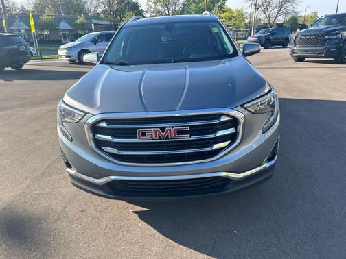 Satin Steel Metallic 2019 GMC Terrain SLT