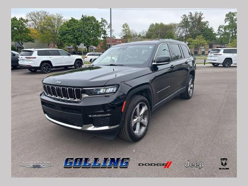 Diamond Black 2021 Jeep Grand Cherokee L Limited