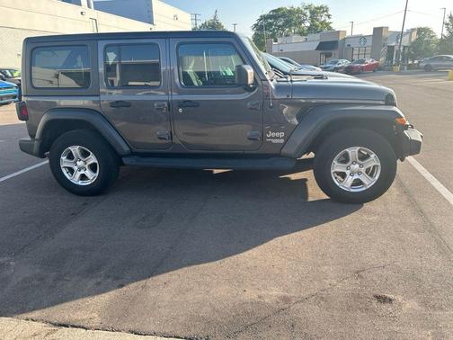 Granite Crystal Clearcoat Metallic 2021 Jeep Wrangler Unlimited Sport