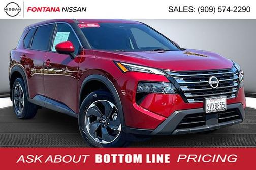 Scarlet Ember 2026 Nissan Rogue SV