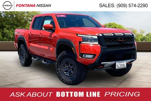 Afterburn Orang 2025 Nissan Frontier PRO-4X