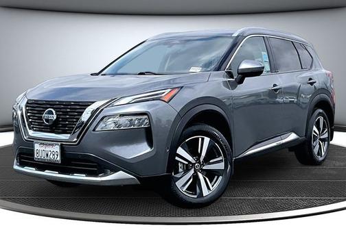 Gun Metallic 2021 Nissan Rogue Platinum