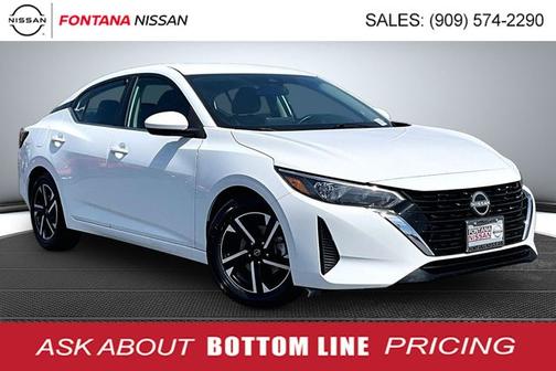 Cloud White 2024 Nissan Sentra SV