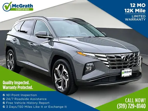 Gray 2024 Hyundai TUCSON Limited