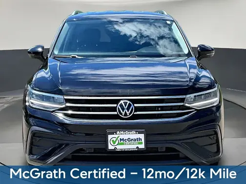 Black 2023 Volkswagen Tiguan 2.0T SE