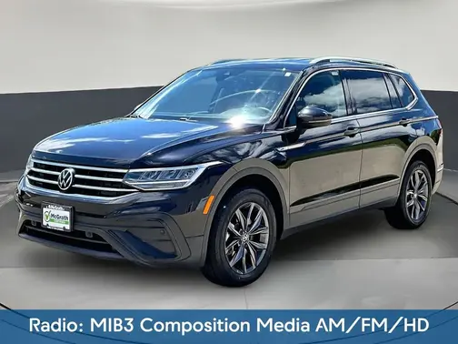 Black 2023 Volkswagen Tiguan 2.0T SE