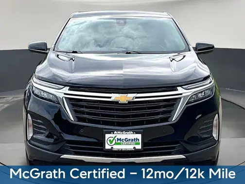 Black 2022 Chevrolet Equinox LT
