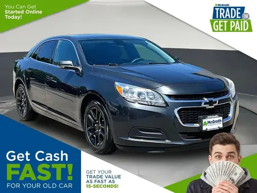 Gray 2015 Chevrolet Malibu LT