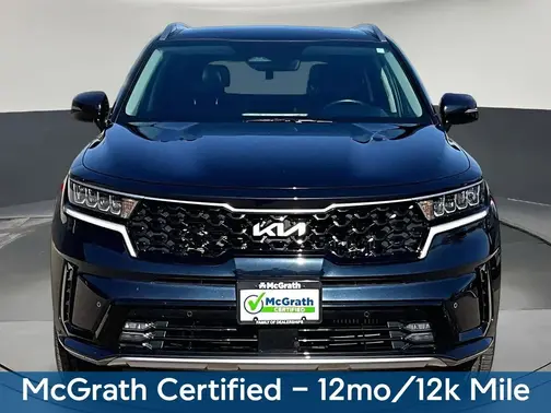 Blue 2023 Kia Sorento Hybrid EX