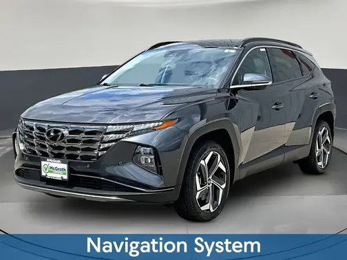 Gray 2023 Hyundai TUCSON Limited