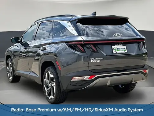 Gray 2023 Hyundai TUCSON Limited