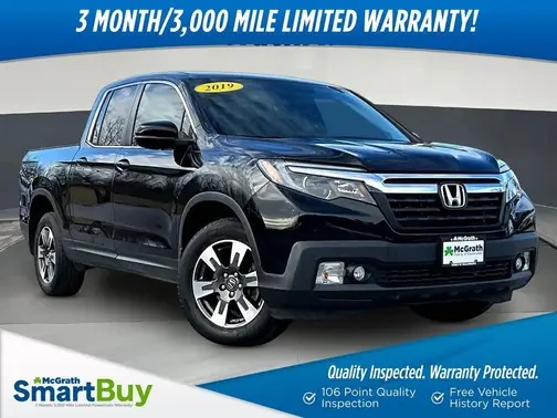 Black 2019 Honda Ridgeline RTL