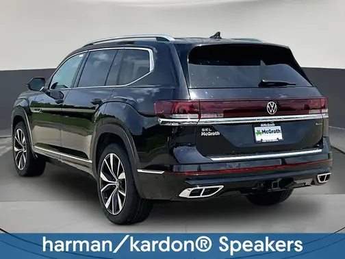 Black 2026 Volkswagen Atlas 2.0T SEL Premium R-Line