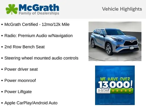 2021 Toyota Highlander XLE
