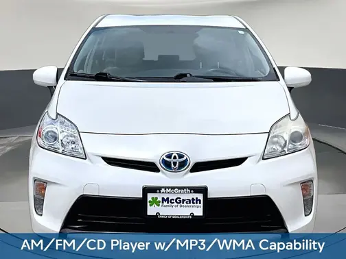 White 2012 Toyota Prius Two