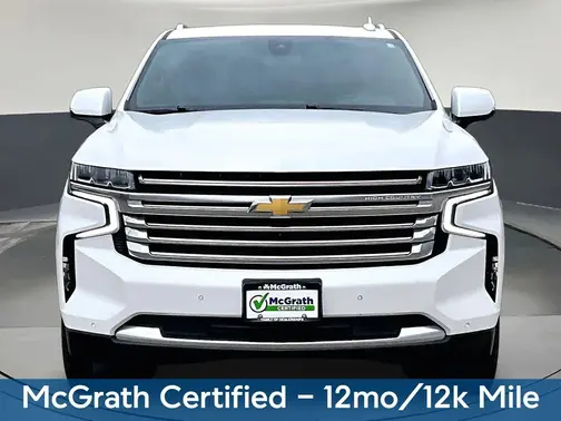 Beige 2021 Chevrolet Tahoe High Country