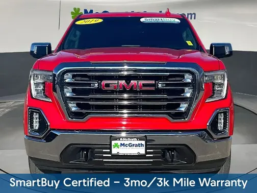 Red 2019 GMC Sierra 1500 SLT