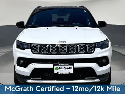 White 2025 Jeep Compass Limited