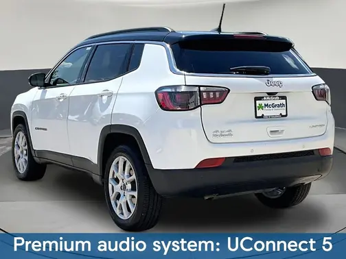 White 2025 Jeep Compass Limited