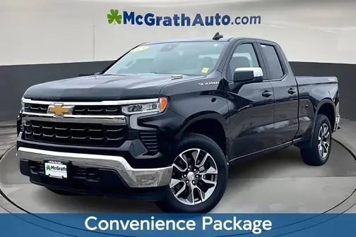 Black 2025 Chevrolet Silverado 1500 LT