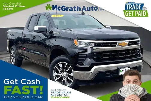Black 2025 Chevrolet Silverado 1500 LT