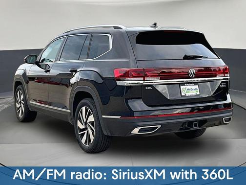 Deep Black Pearl 2025 Volkswagen Atlas 2.0T SEL