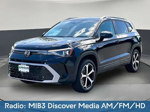 Black 2026 Volkswagen Taos 1.5T SEL
