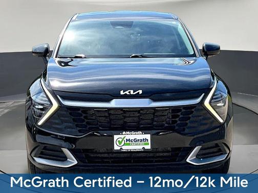 Ebony Black 2025 Kia Sportage LX